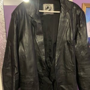 Mens Leather Coat